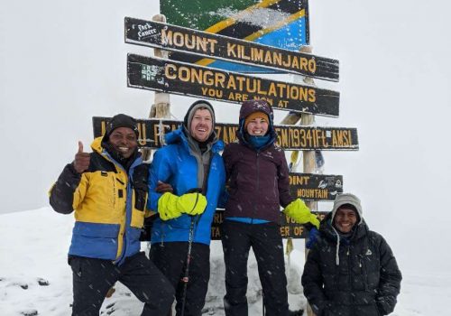 rongai route climbing